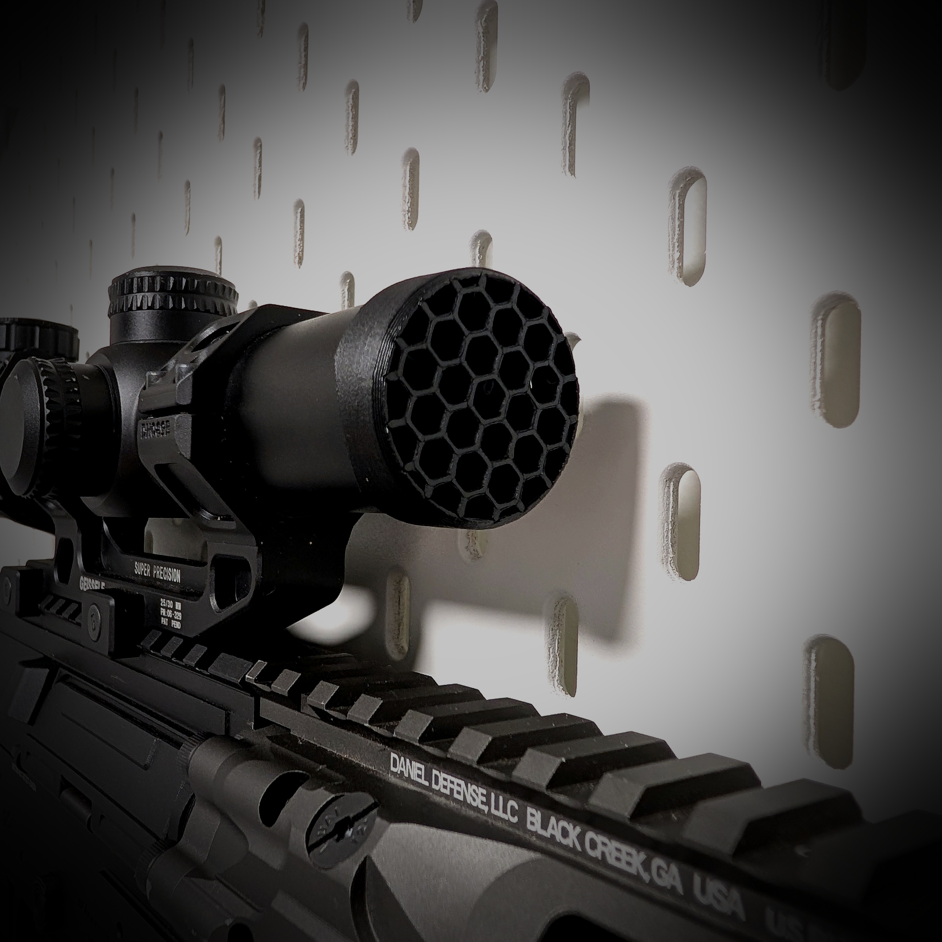 Killflash mounted on LPVO